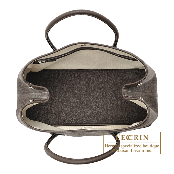 エルメス ガーデンパーティ36/PM エベーヌ ネゴンダ シルバー金具