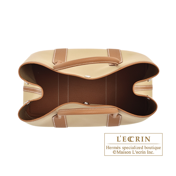 エルメス ガーデンパーティ36/PM トレンチ/ゴールド トワルオフィシエ