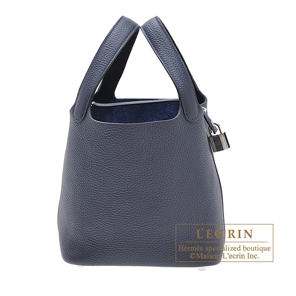 エルメス ピコタンロック18/PM ブルーニュイ トリヨンクレマンス