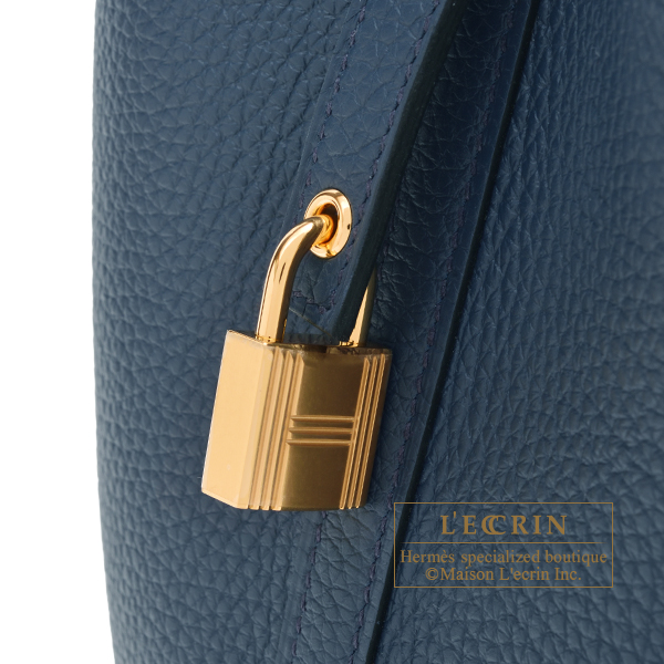 エルメス ピコタンロック18/PM ブルードプリュス トリヨンクレマンス