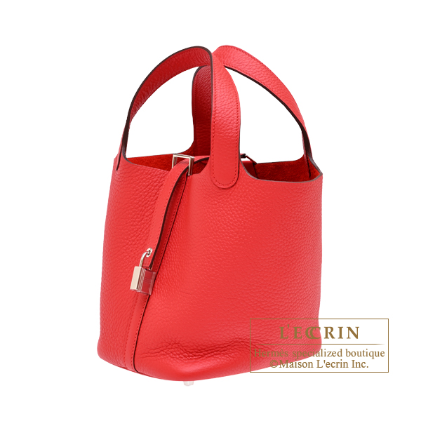 エルメス ピコタンロック18/PM ルージュラデュー トリヨンクレマンス