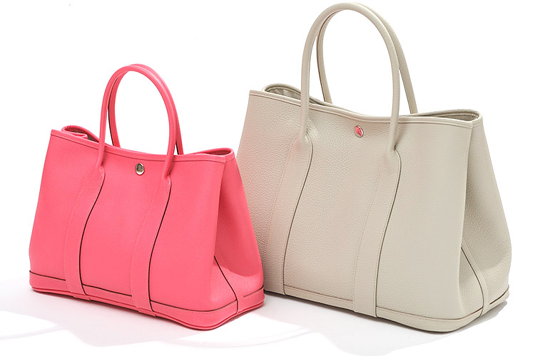 エルメス ガーデンパーティ36/PM ブラック ネゴンダ シルバー金具