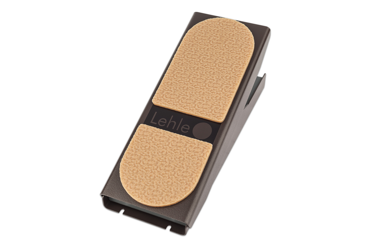 LEHLE STEREO VOLUME: Wear-free volume pedal with VCA