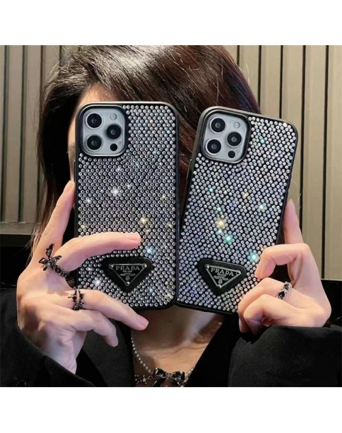 プラダiPhone16 15 14 Pro Max 16 Plusケース Pradaブランド