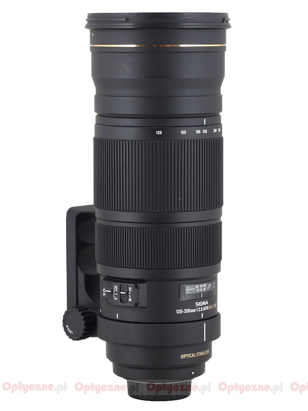 Sigma 120-300 mm f/2.8 APO EX DG OS HSM - LensTip.com