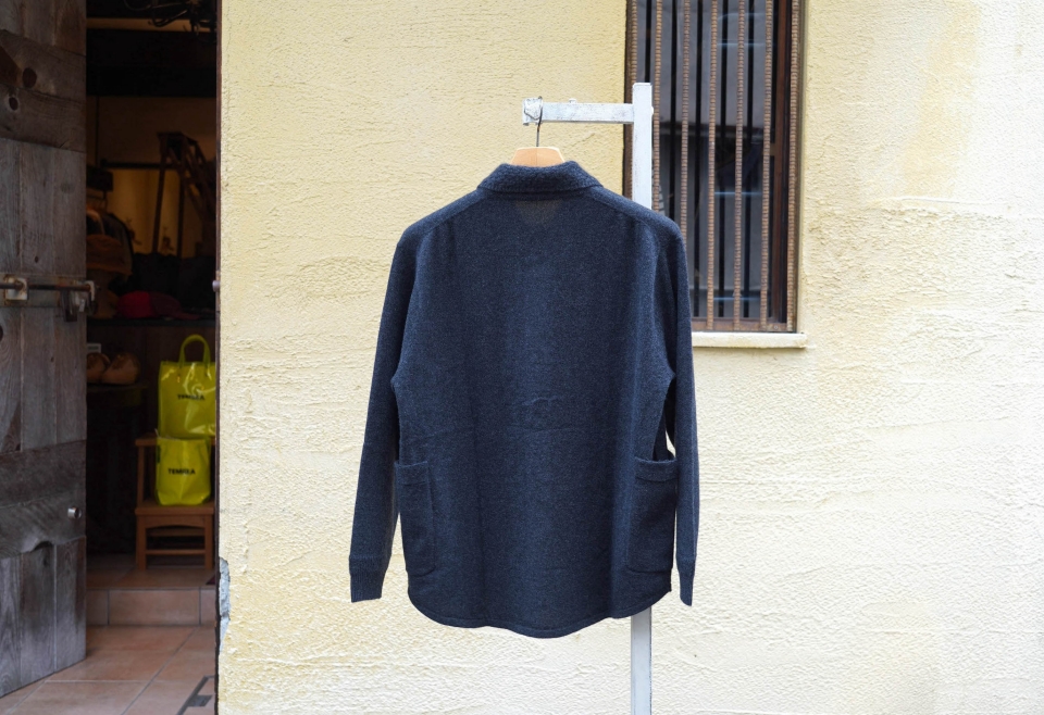 BRU NA BOINNE ブルーナボイン ソムニアニットシャツ ＜チャコール