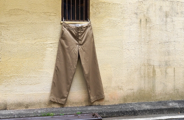 CIOTA シオタ Weapon Chino Cloth Pants（41 khaki） ＜ベージュ