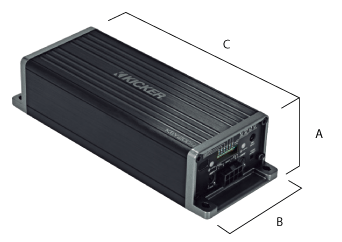 KICKER キッカー KEY200.4 KEY AUTO-EQ スマートアンプ ｜ ルロワ