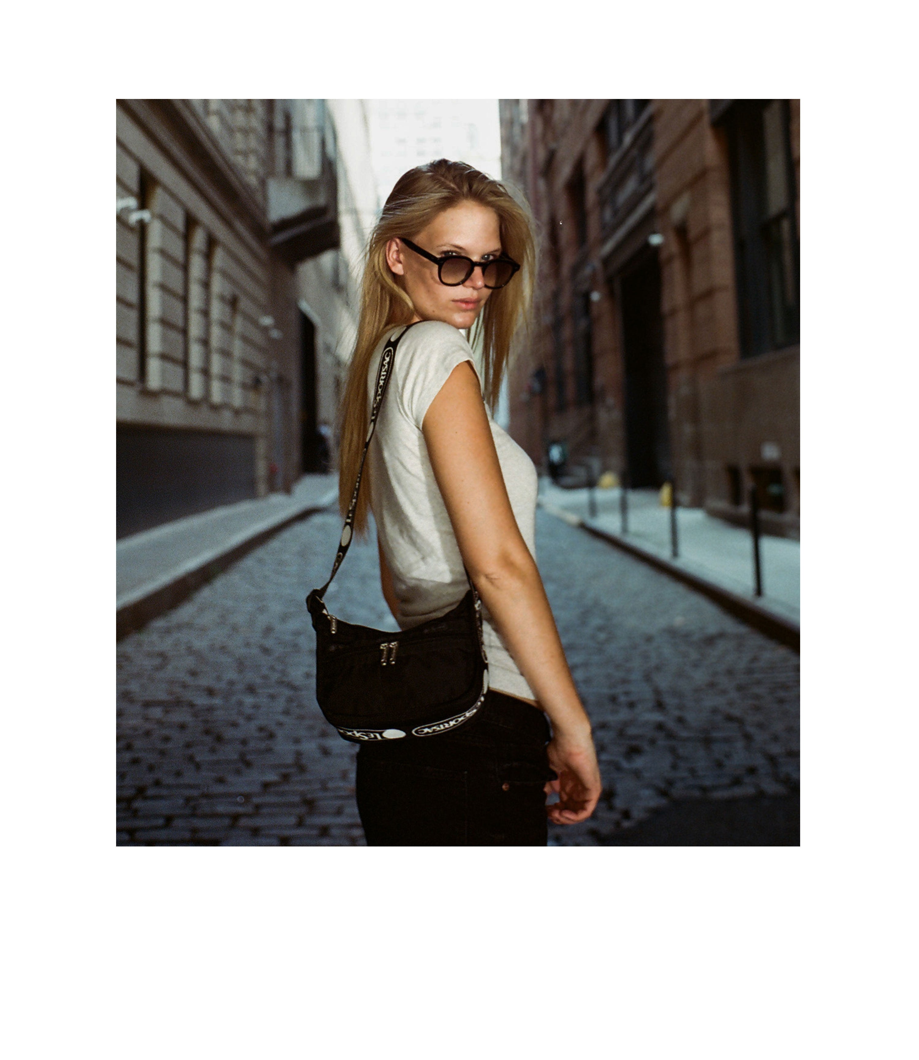 Small Everyday Bag - Logo Jacquard Black – LeSportsac