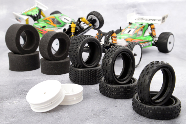 G-FORCE 2WD カーペット用フロントバギータイヤ 2WD Front Buggy Tyre