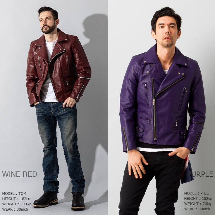 Liugoo Leathers 本革 UKダブルライダースジャケット 着脱ライナー付