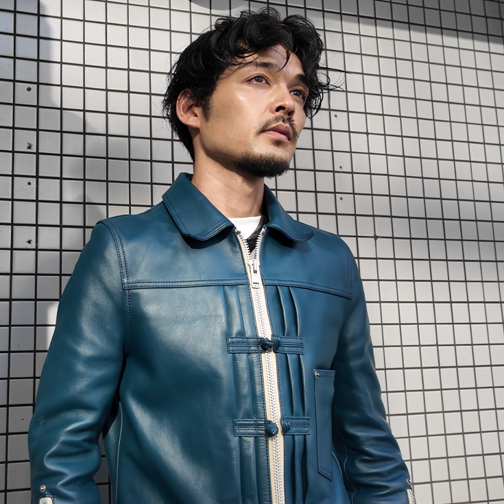 VaLLet 本革 レザージージャン メンズ ヴァレット VALLET06AN レザー