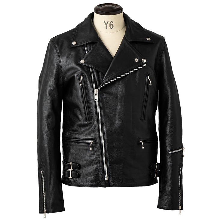 Liugoo Leathers 本革 UKダブルライダースジャケット 着脱ライナー付