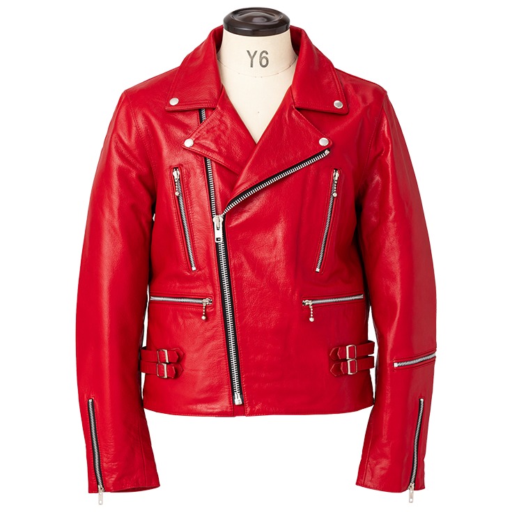 Horn Works 本革 UKタイプ ダブルライダースジャケット メンズ ホーン