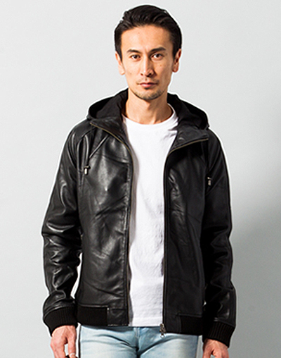 SHEEP SKIN BLACK - レザージャケット 革ジャン 本革専門通販 リューグー