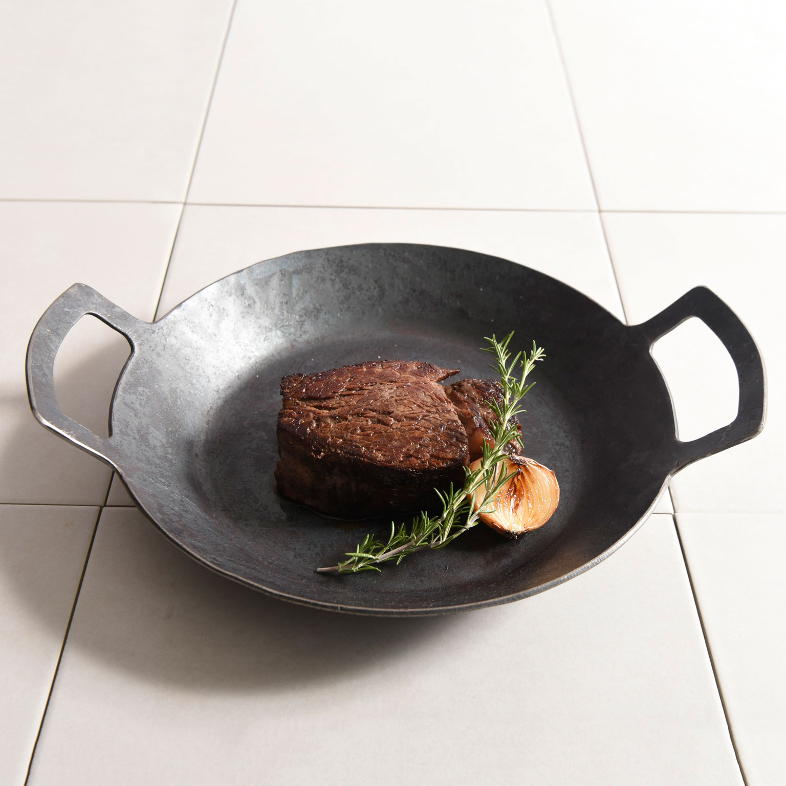 新品未使用 Turk/ターク 鉄製グリルパン サービングパン 32cm パエリア