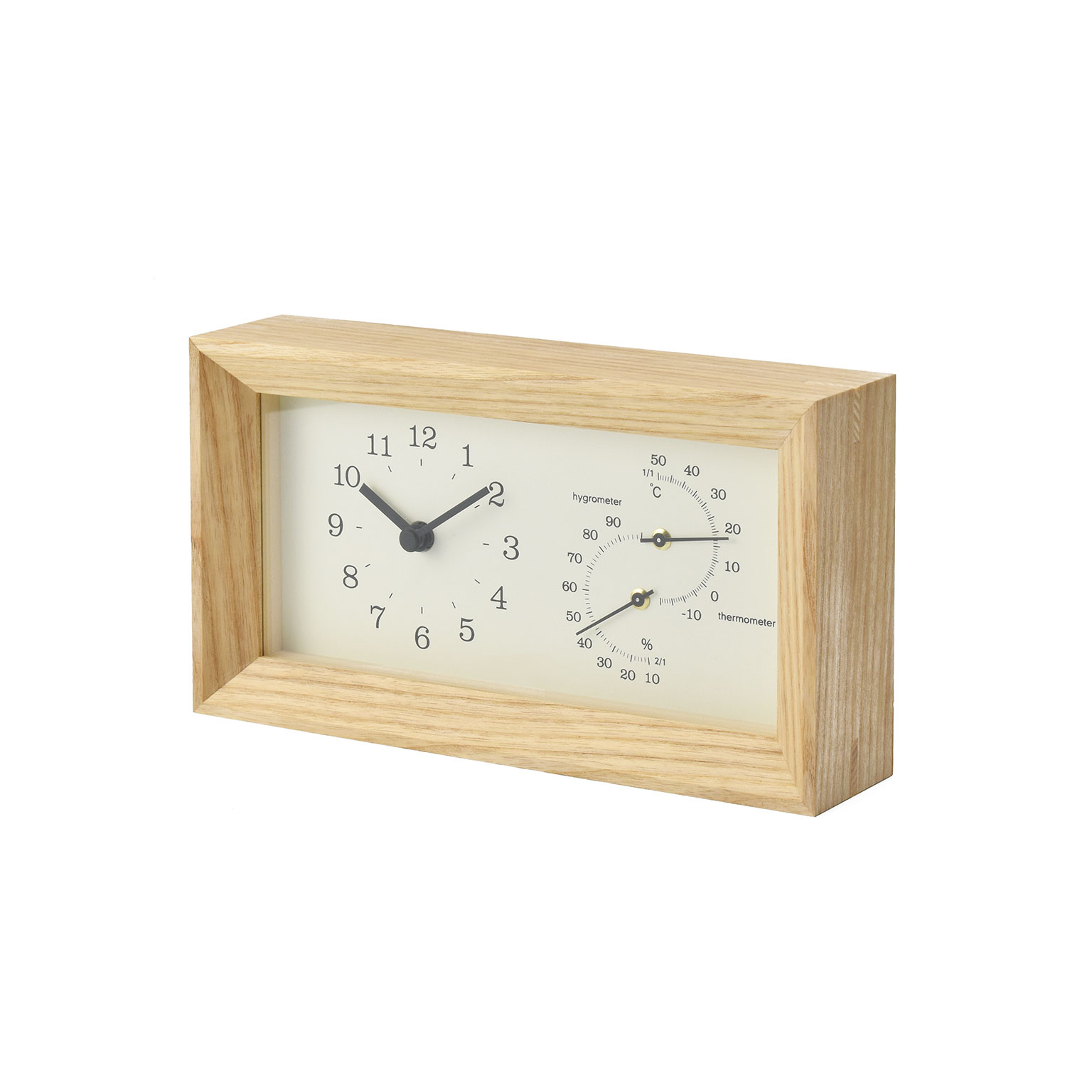Lemnos（レムノス）FRAME 温湿度時計 | LIVING MOTIF｜家具