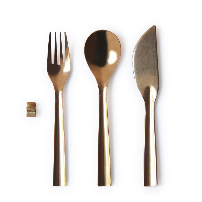 Lue真鍮ディナーセット カトラリー 2セット おもてなし Lue真鍮