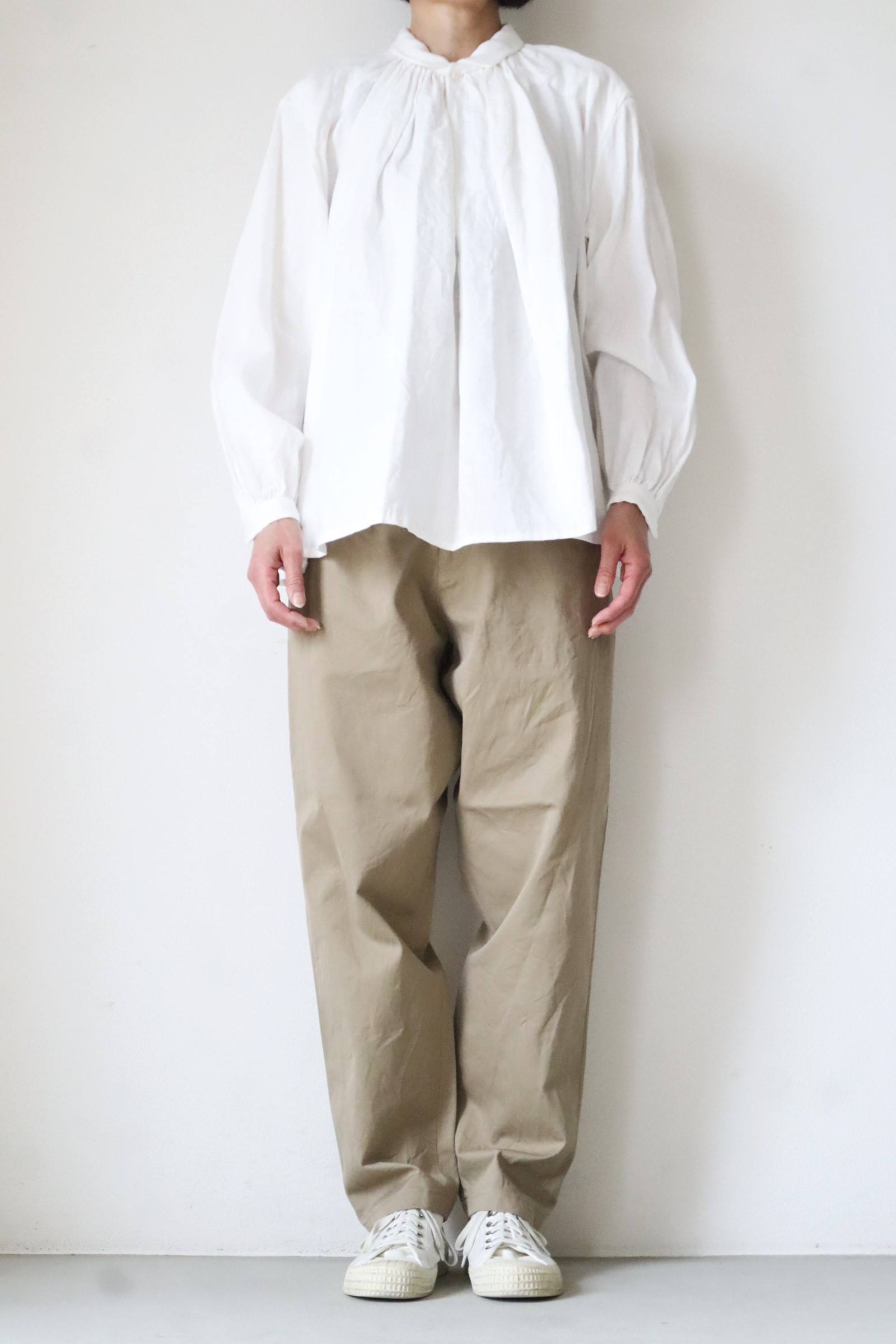 YAECA公式通販 ヤエカ正規取扱店 YAECA/チノワイドテーパード lien