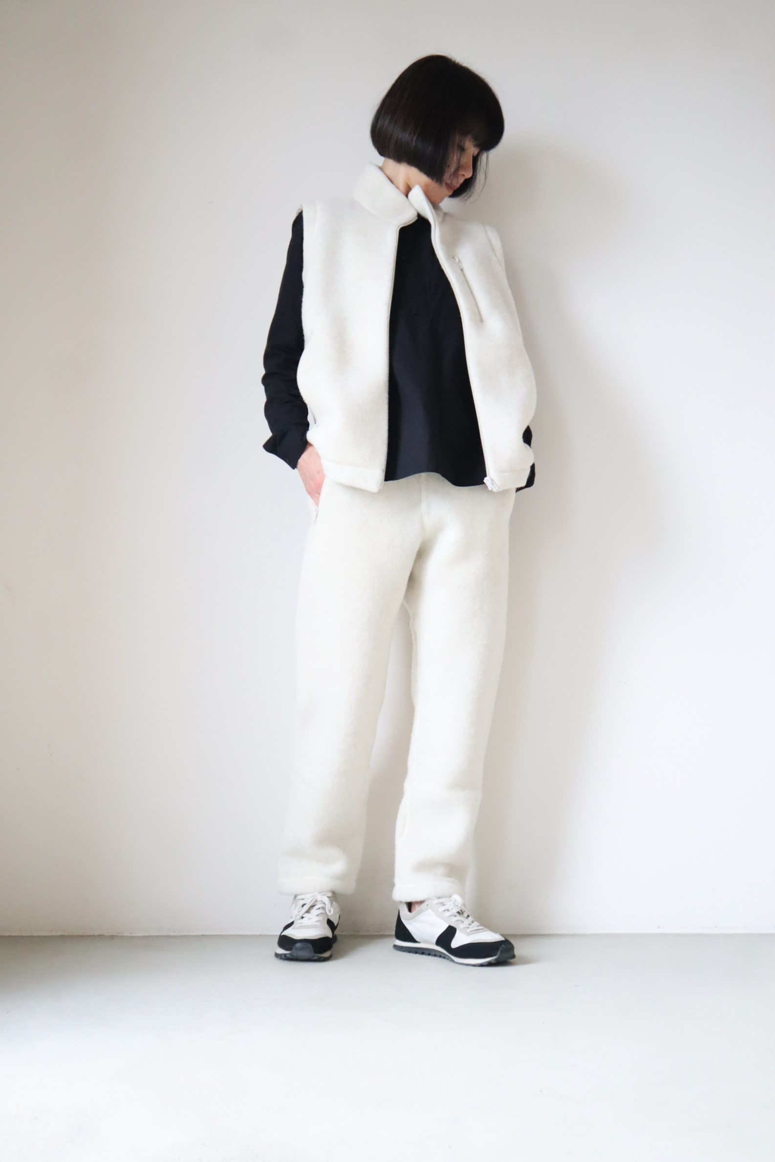 YAECA通販 ヤエカ取扱店 YAECA/ウールフリースベスト lien