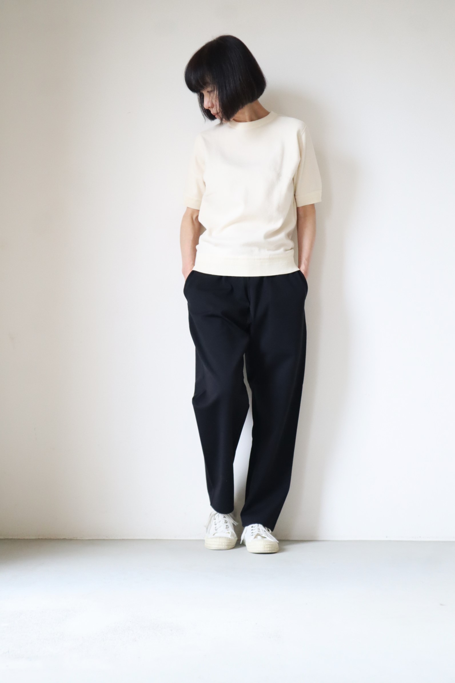 YAECA公式通販 ヤエカ正規取扱店 YAECA/ナイロンジャージ テーパード