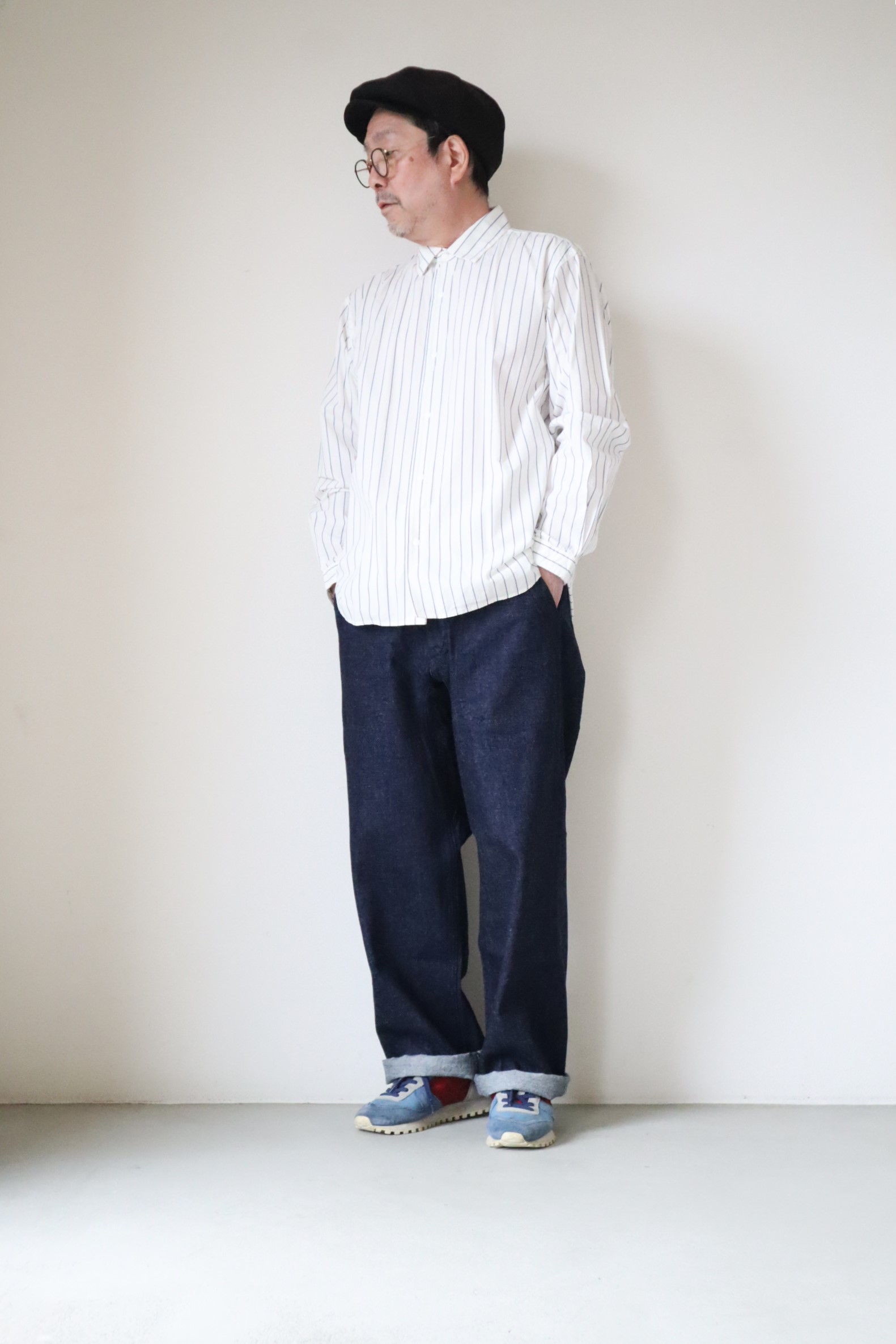 YAECA公式通販 ヤエカ正規取扱店 YAECA/デニム スリム/U.S. NAVY