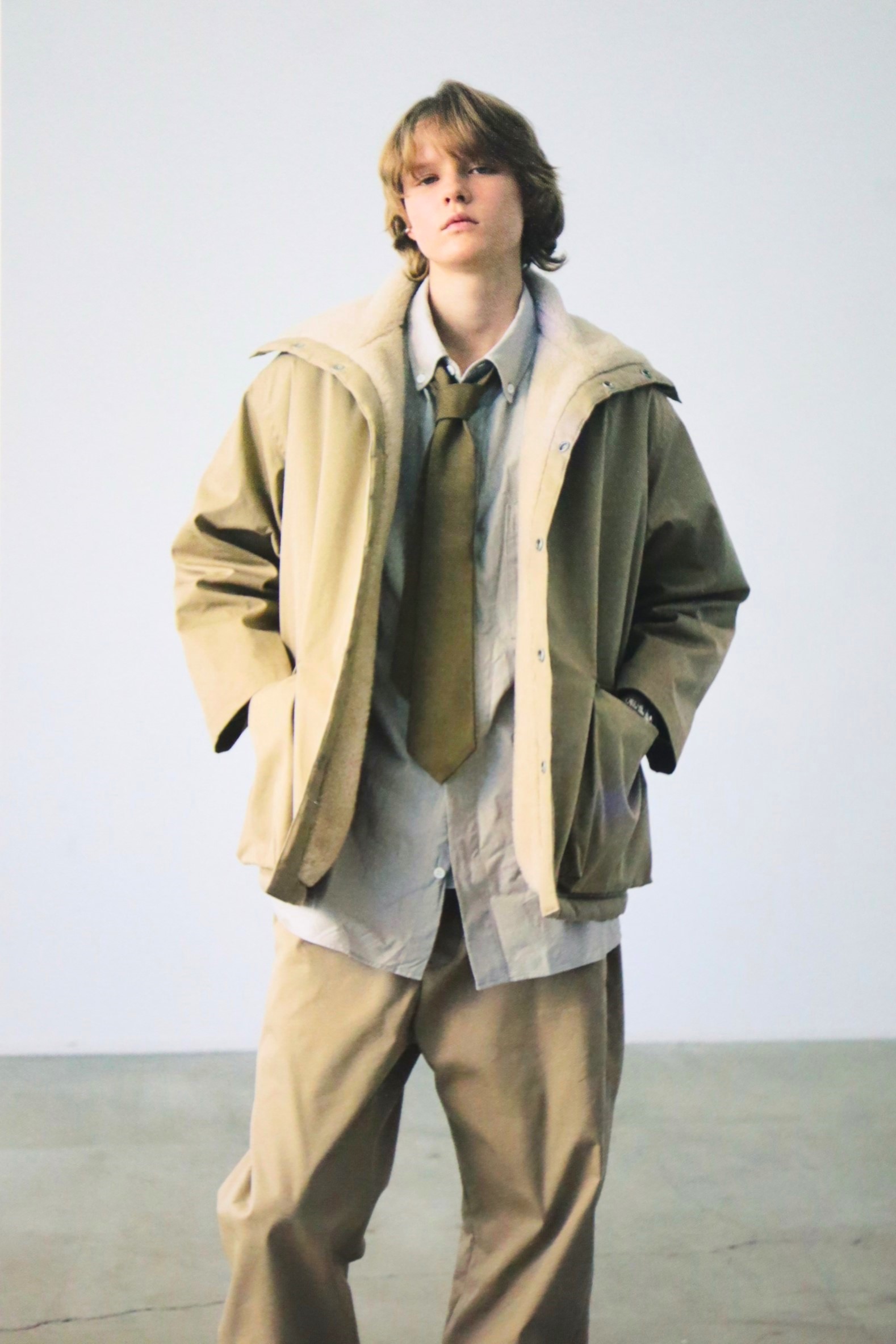 TOUJOURS公式通販 トゥジュ―正規取扱店 TOUJOURS/Lining Boa High Neck