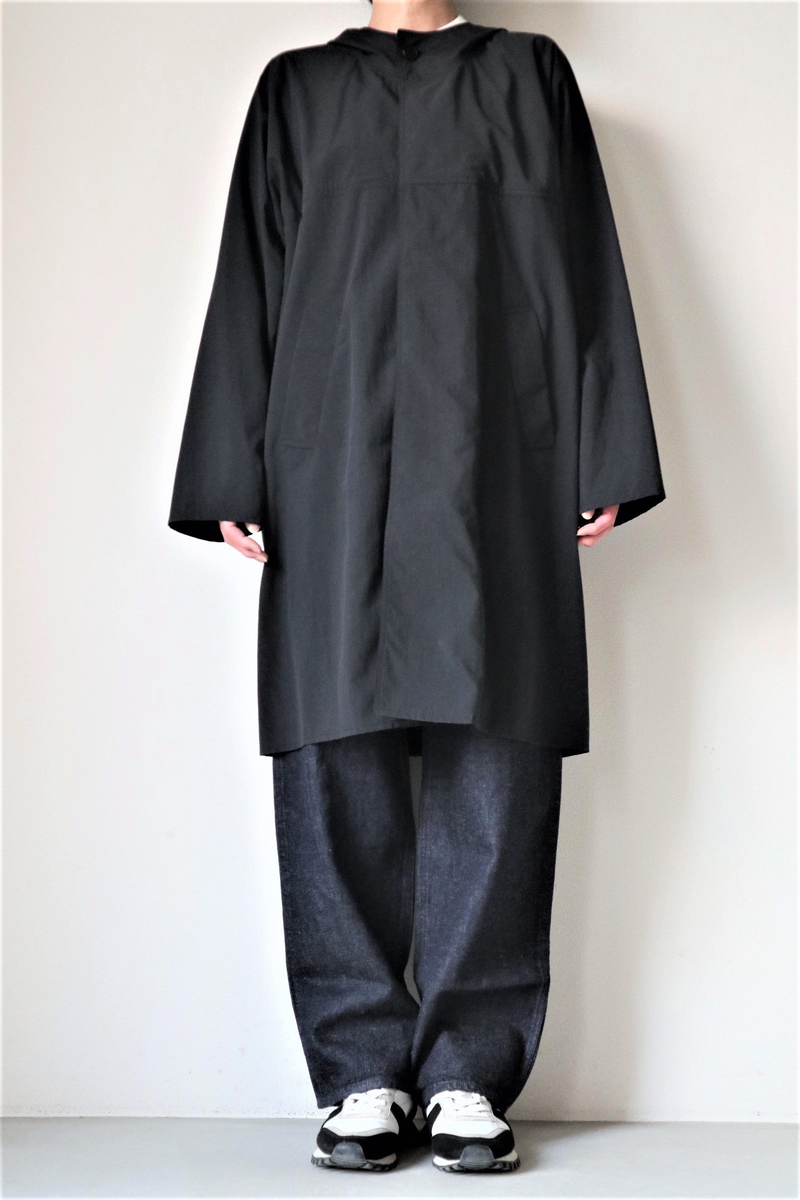 YAECA通販 ヤエカ取扱店 YAECA/NYLONフーデッドレインコート