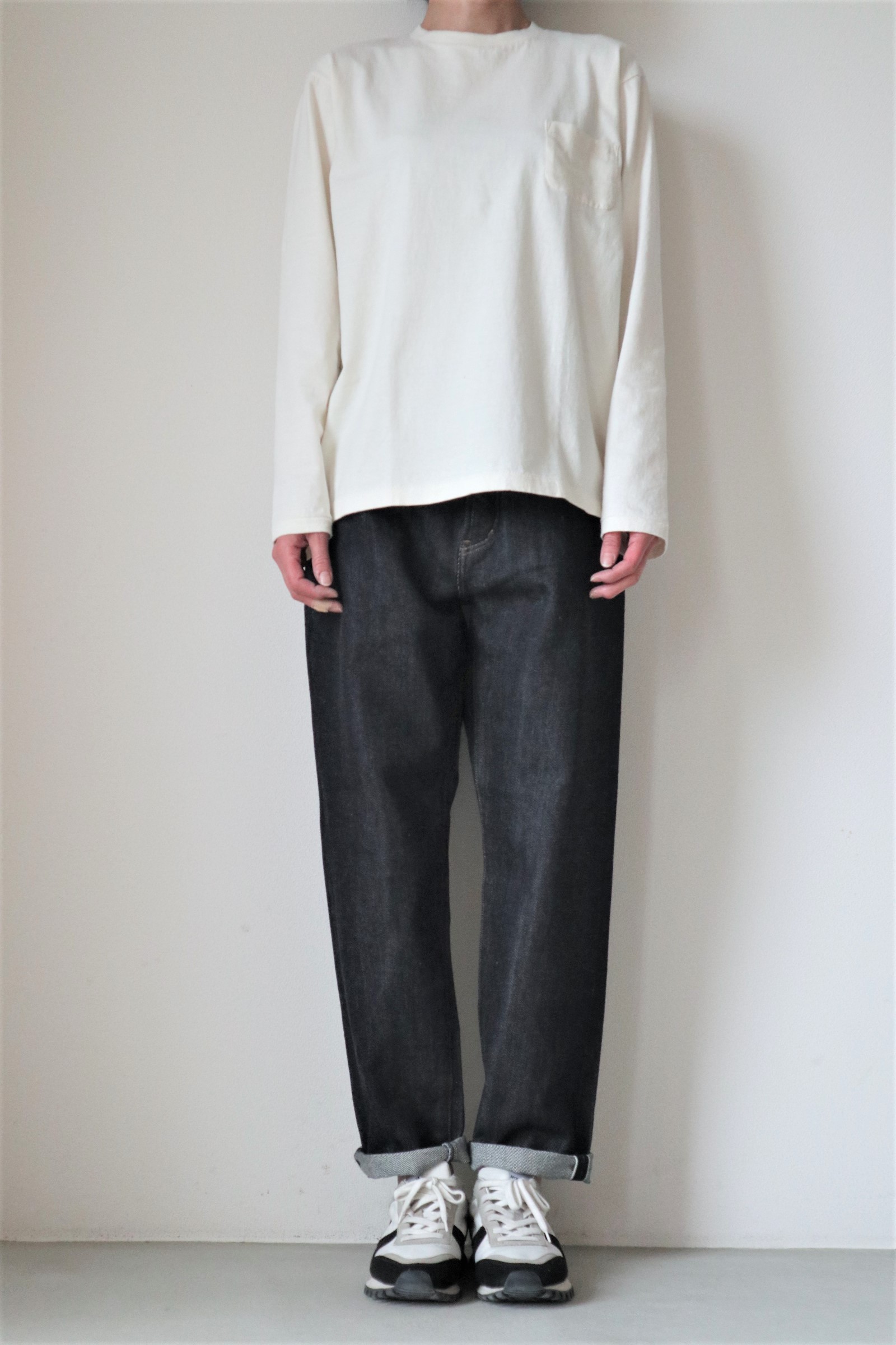 YAECA取扱店 ヤエカ通販 YAECA/デニムワイドテーパード9-12W