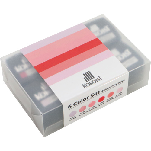 KOKOIST | カラージェル6色セット14 Sheer Pink Series | ライフ