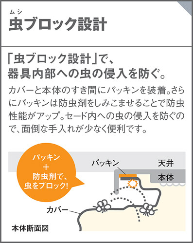 Panasonic シーリングライト LGBZ5173 | 商品紹介 | 照明器具の通信