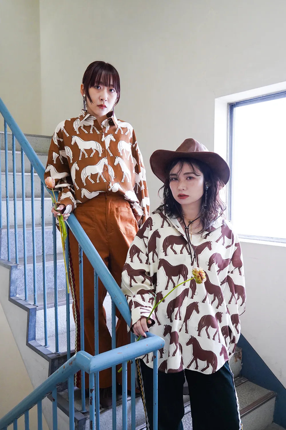 LILA n' citta】馬柄チュニックシャツ – LILA & CITTA ONLINE SHOP