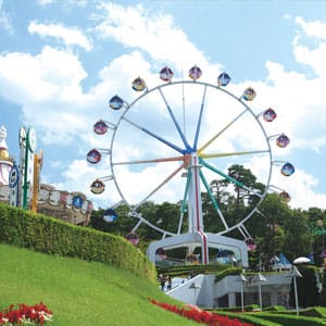 ハローキティの観覧車 - 東北最大級の遊園地 リナワールド