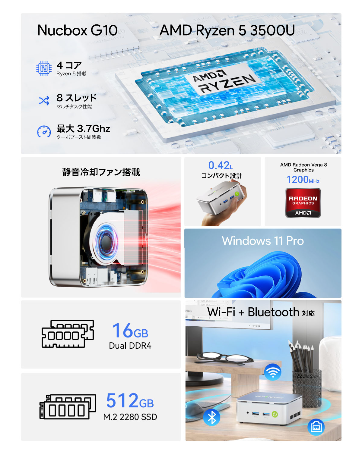 GMKtec NucBox G10 | 株式会社リンクスインターナショナル