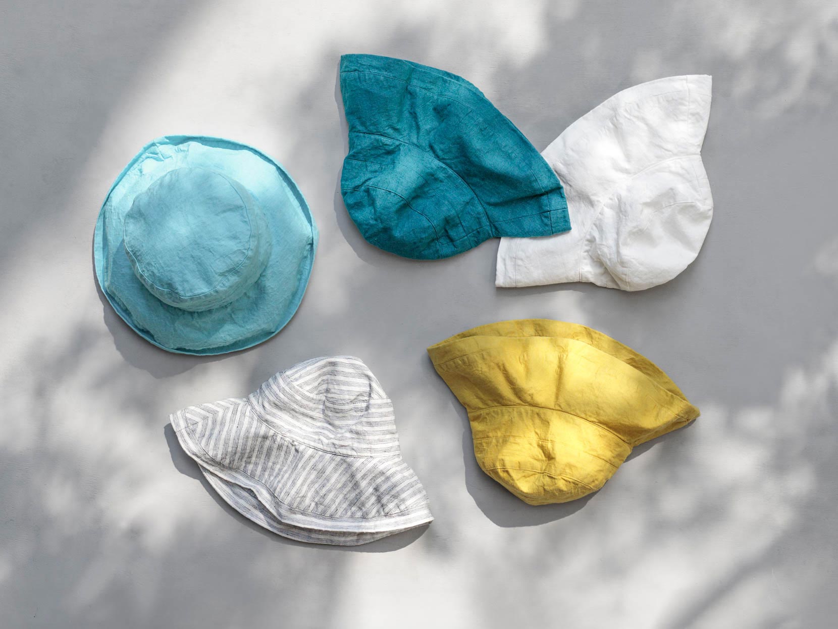 夏のお出かけに、ラフィア＆リネンのハット。 | Lino e Lina ONLINE SHOP