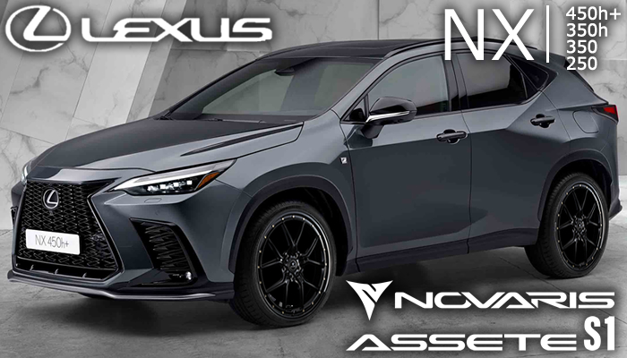 レクサスNX 20系用 ホイール＆タイヤセット(ノヴァリス アセット S1