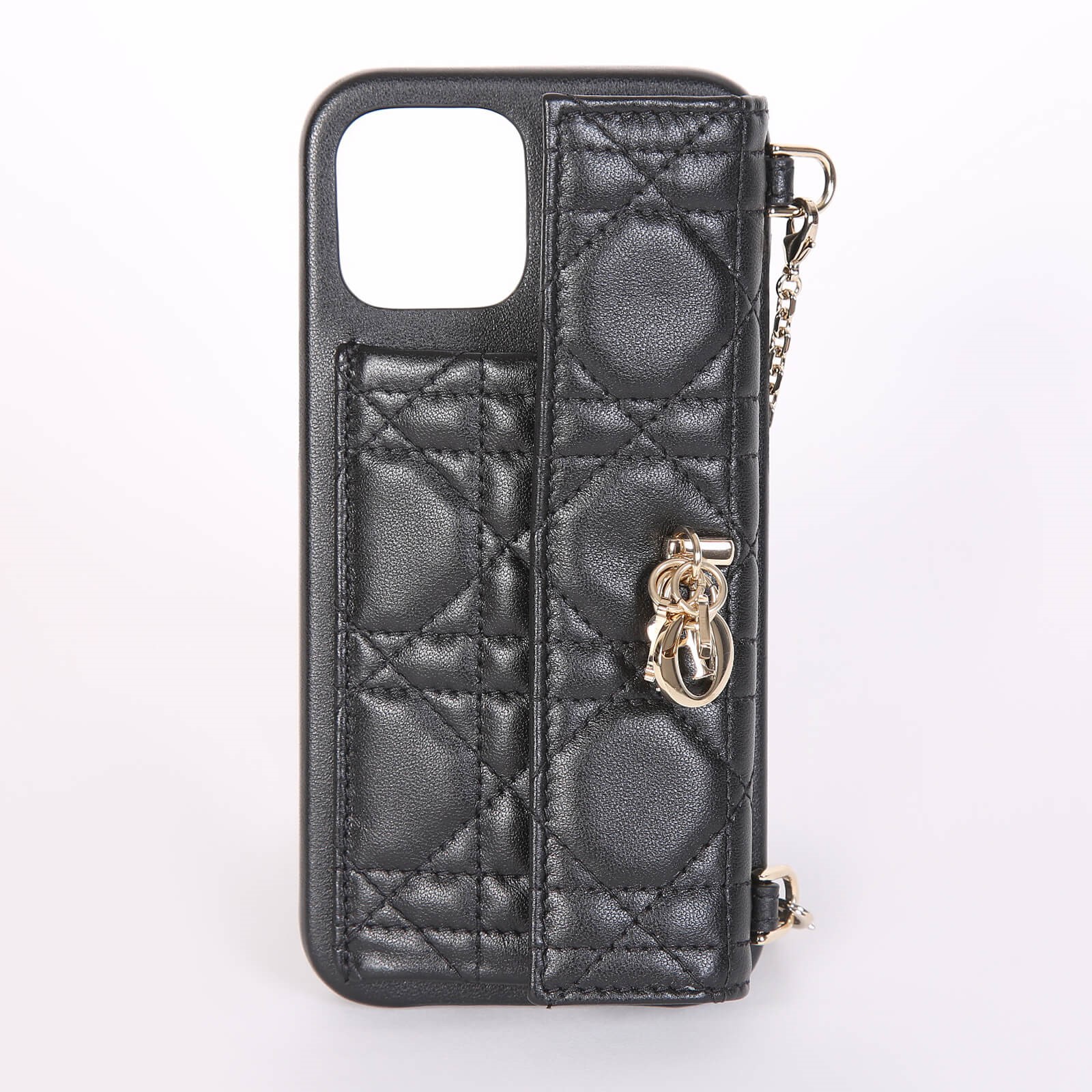 Dior - Lady Dior iPhone 12 Pro Max Horizontal Cover with Chain