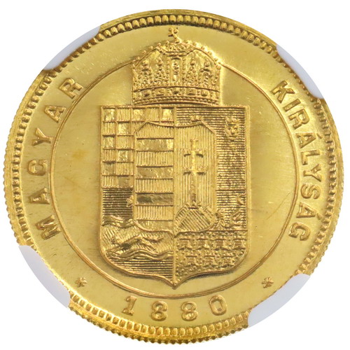 ハンガリー(ハンガリー=オーストリア帝国)1881年銘 ダカット金貨リスト