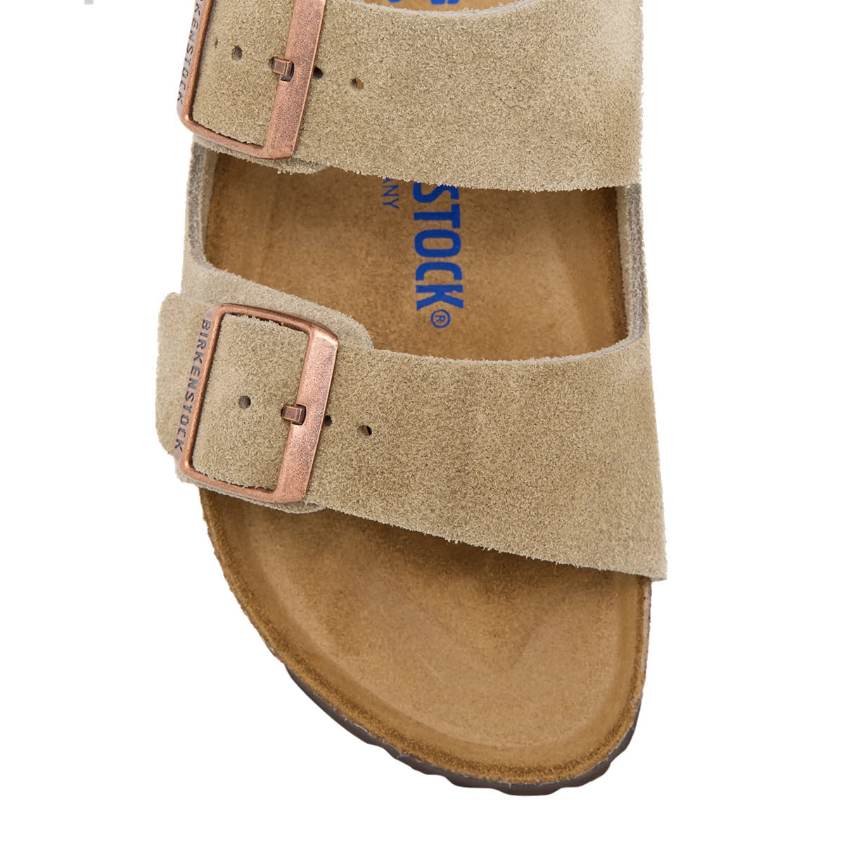 BIRKENSTOCK ARIZONA SOFT FOOTBED TAUPE SUEDE - ADULTS - Lamey