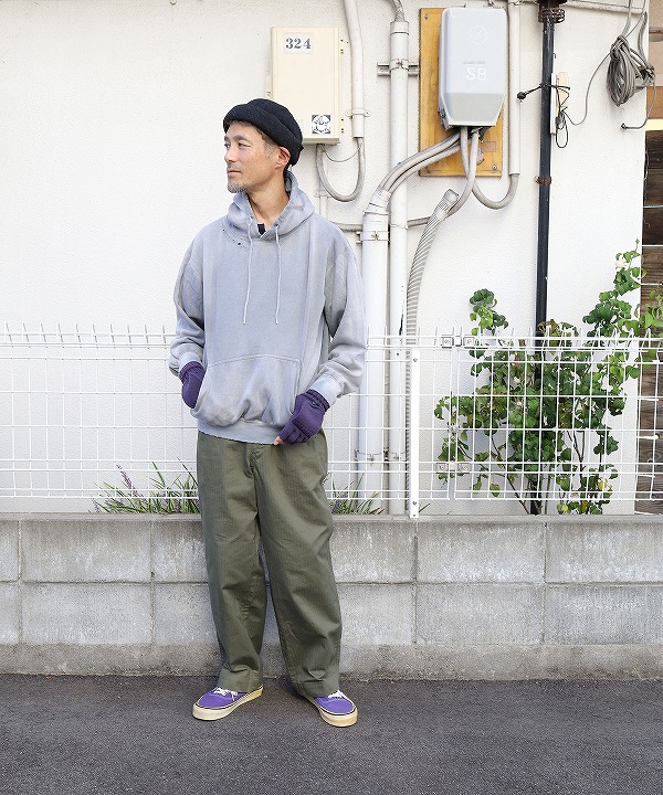 ムージムージ/MOOJIMOOJI CLASSIC HOODIE AGED（全3色） [スウェット