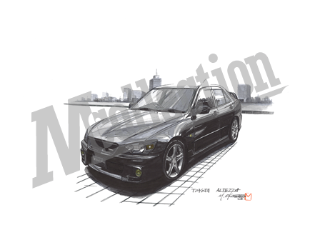 イラスト作品集／トヨタ ALTEZZA ［アルテッツァ］ ｜M collection