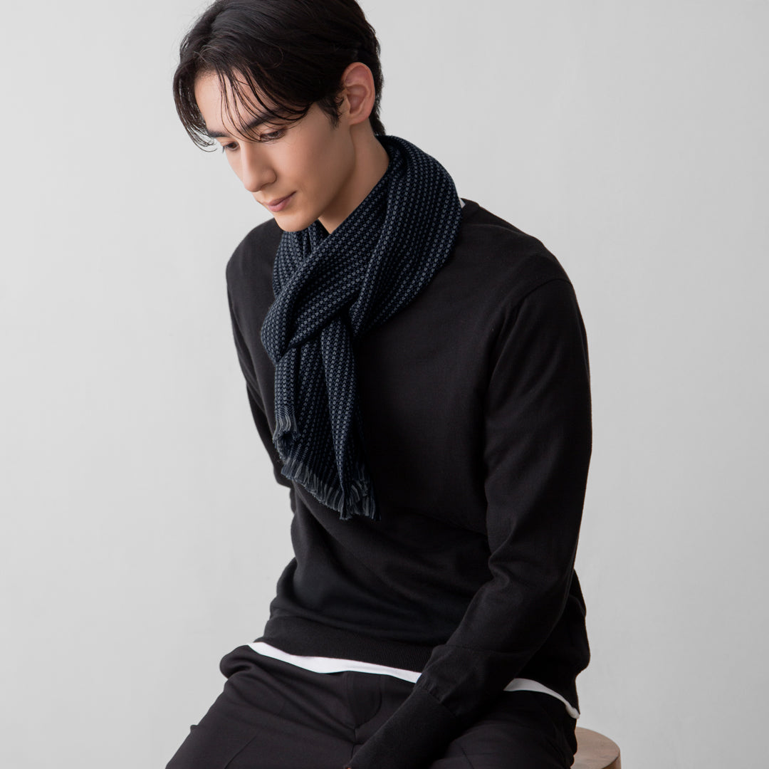 Tricolor Stripe Weave Muffler – マザーハウス 公式サイト