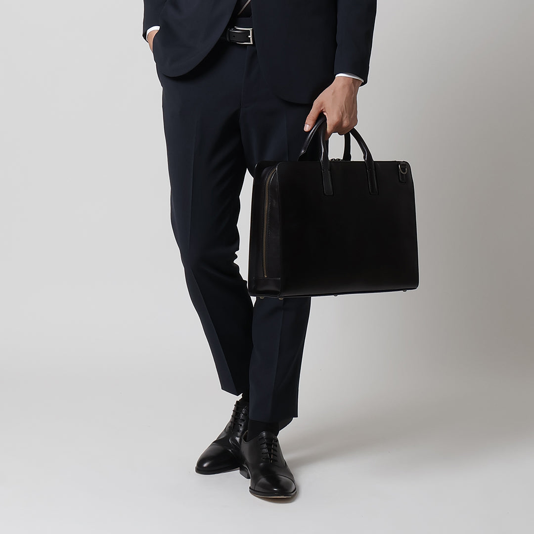 松戸】アンティーク未使用 クラシック調ビジネスバッグ Antique