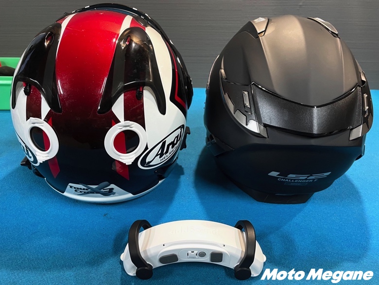 売り切れ続出のヘルメットスピーカー！？「addSound」の取り付けと