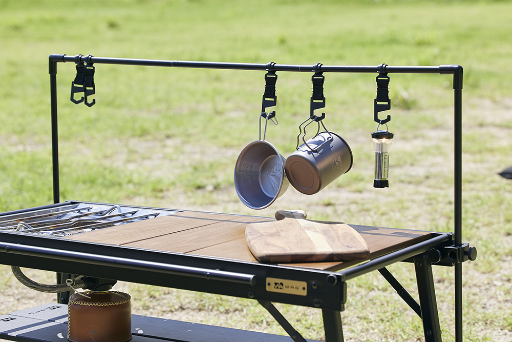 ワック アウトドアテーブル 黒 WAQ（ ワック ）MULTI LOWTABLE-F