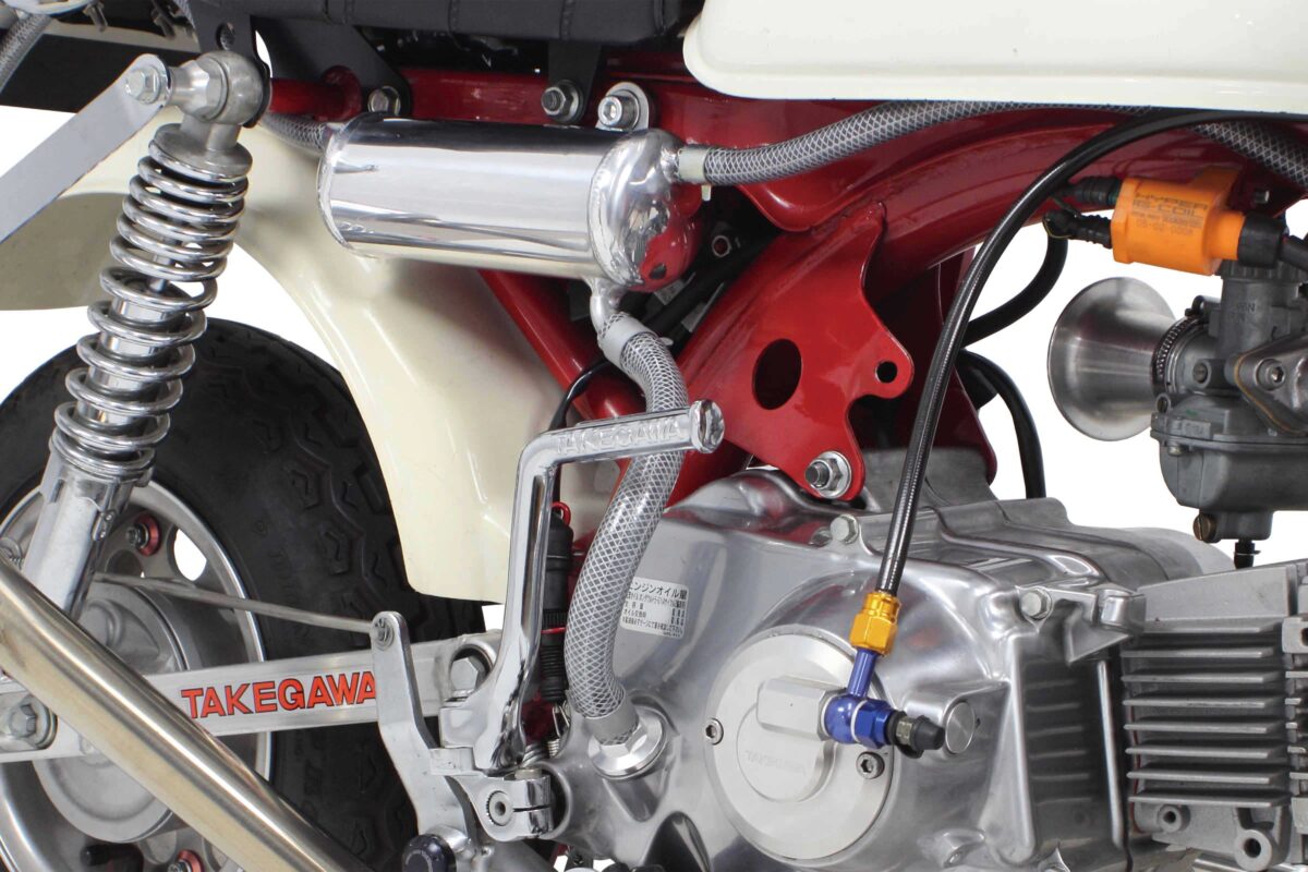 安定したエンジン性能を発揮！モンキー用オイルキャッチタンクキット