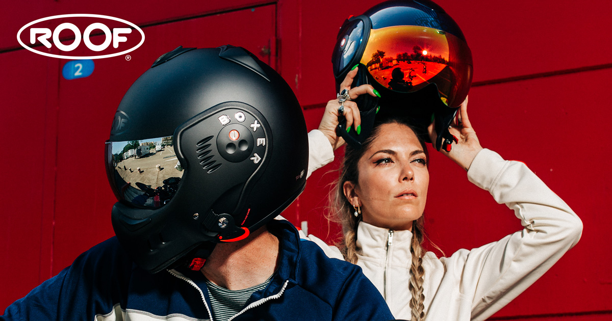 ROOF | ミラーシールドに新色が登場しました - MotorimodaMotorimoda