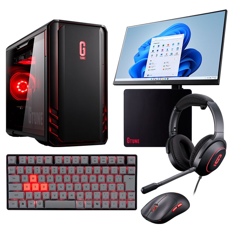 ゲーミングPC デスクトップパソコン｜G TUNE by マウスコンピューター