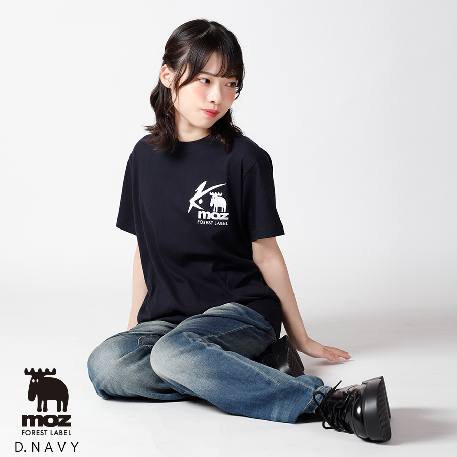 ももち×moz FOREST LABEL コラボ第3弾 半袖Tシャツ