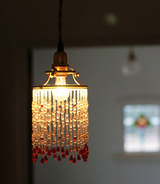 ビーズシェード ※シェードのみ※ スプリングガーネットS|インテリア